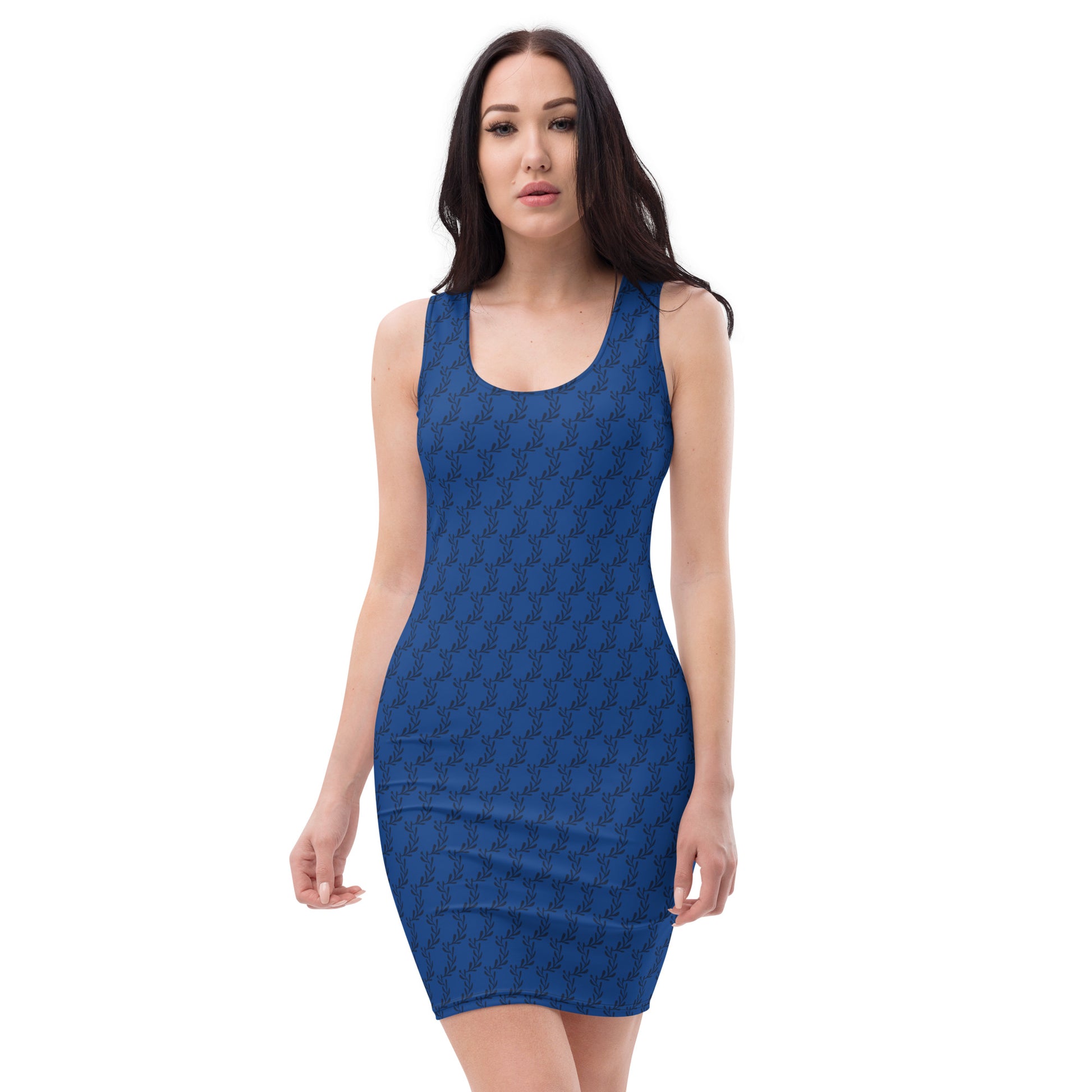 Dark Cerulean Bodycon Dress Saver Shopping Dark Cerulean Bodycon Dress Saver Shopping